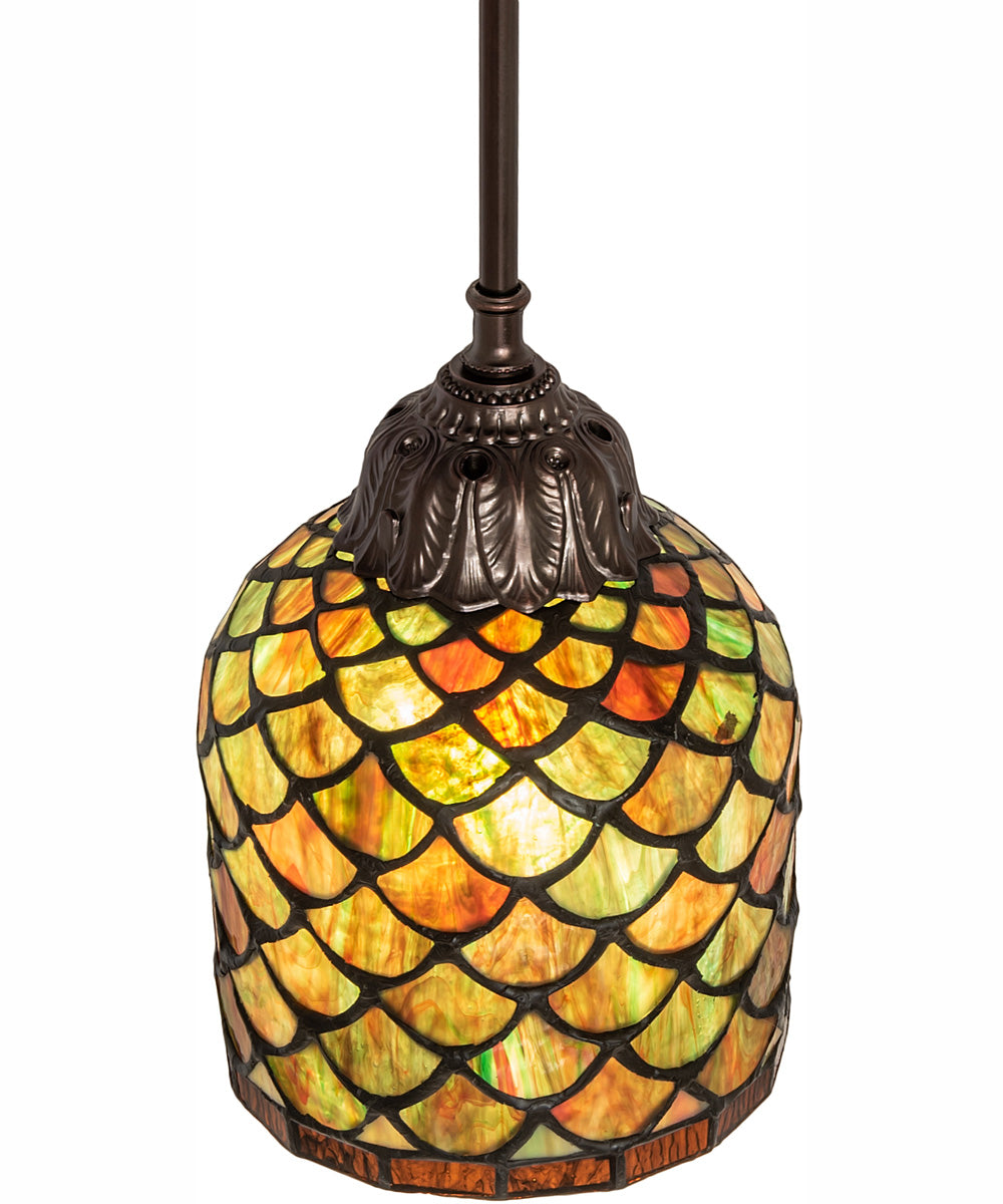 6" Wide Acorn Mini Pendant