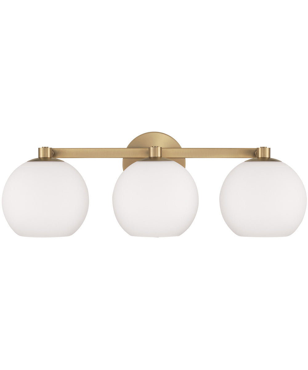 Ansley 3-Light Vanity Aged Brass