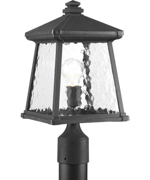 Mac 1-Light Post Lantern Textured Black