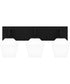 Nielson Large 3-light Bath Light Matte Black