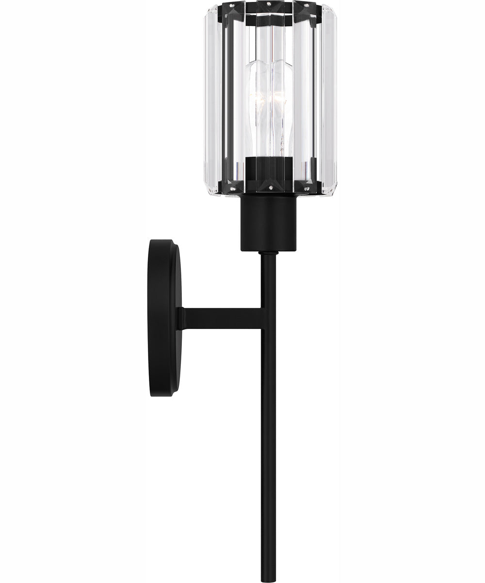 Isla Small 1-light Wall Sconce Matte Black