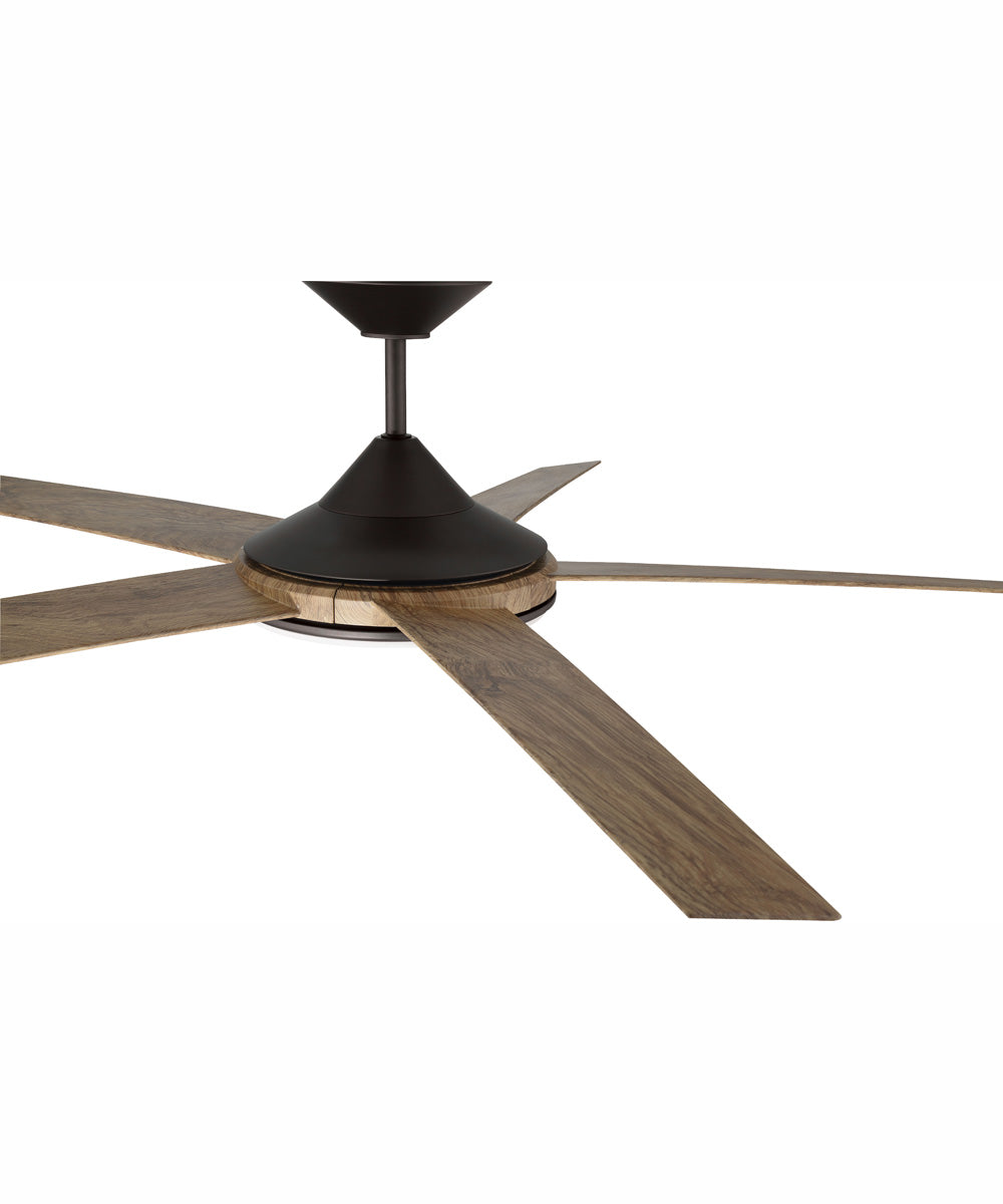 60" Delaney 1-Light Indoor/Outdoor Ceiling Fan Espresso