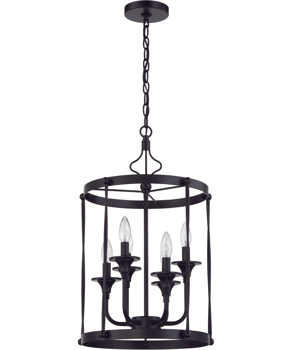 Jolenne 6-Light Foyer Flat Black