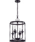 Jolenne 6-Light Foyer Flat Black