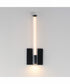 Cortex 14 inch LED Sconce Black
