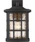 Stonington Extra Large 1-light Outdoor Wall Light  Coastal Armour Mystic Black