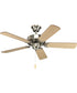 AirPro Builder 42" 5-Blade Ceiling Fan Brushed Nickel