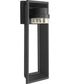 Z-1010 1-Light LED Wall Lantern Textured Black