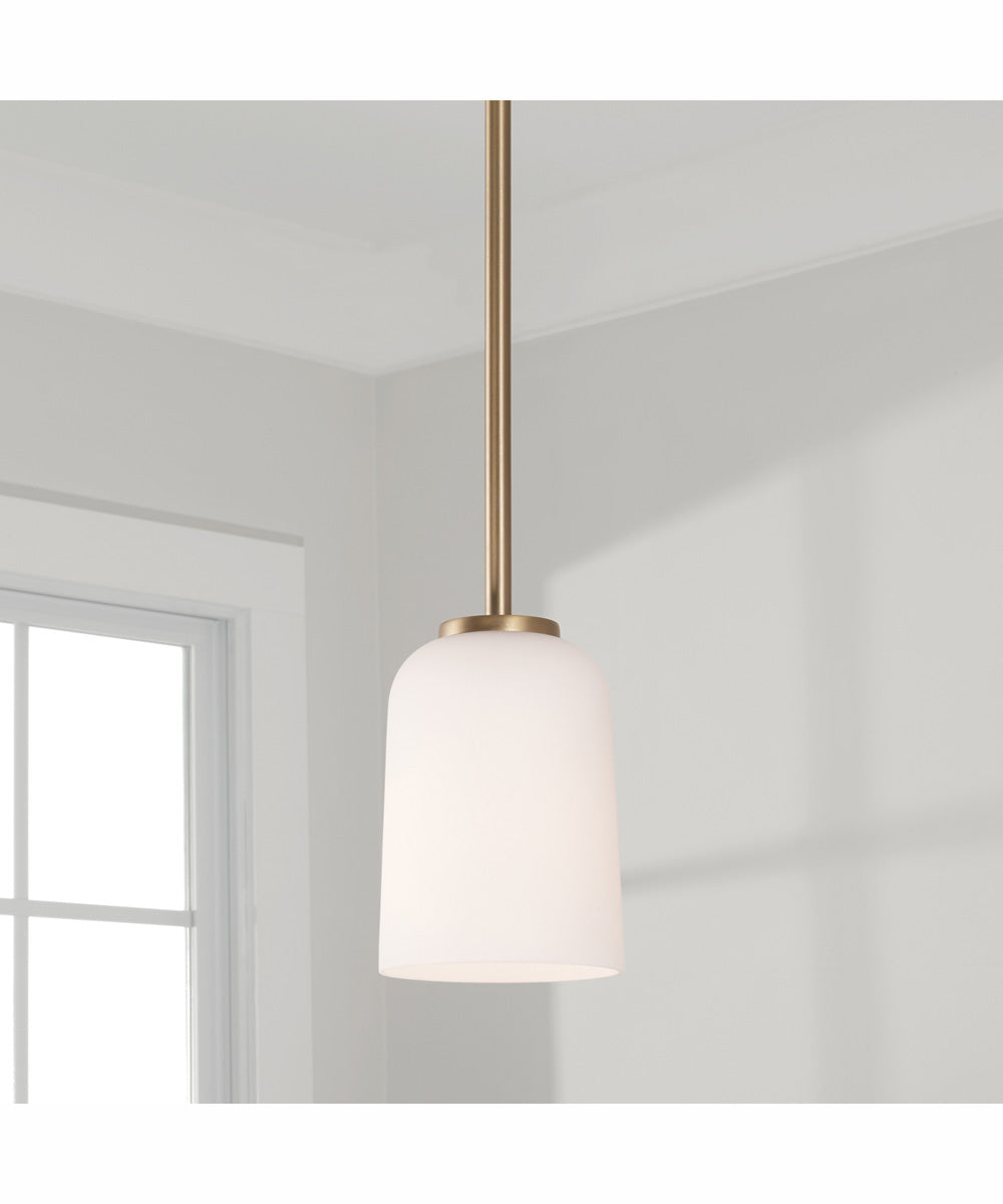 Lawson 1-Light Pendant Aged Brass