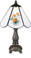 12"H Rose Bouquet Mini Lamp