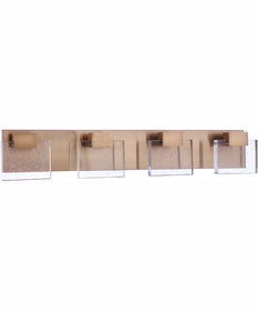 Alamere 4-Light Wall Mount Satin Brass