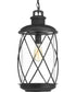 Hollingsworth Hanging Lantern Textured Black