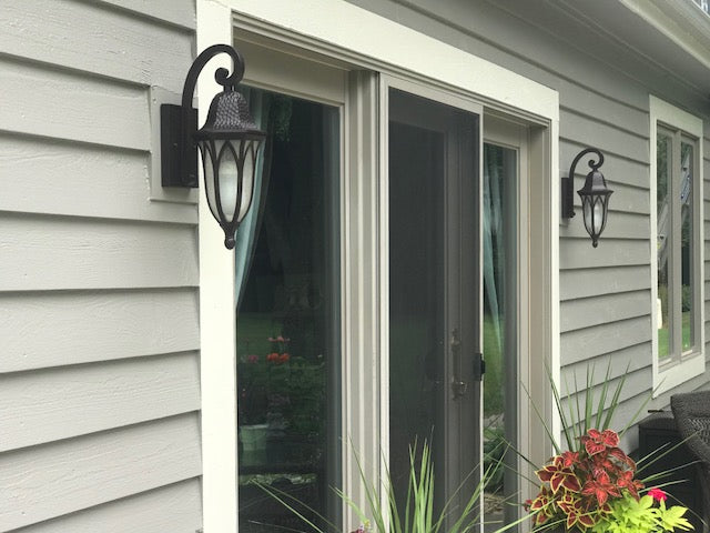 18"H Berkshire 1-Light Outdoor Wall Sconce Burnished Antique Copper