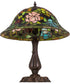 19"H Rosebush  Tiffany Table Lamp