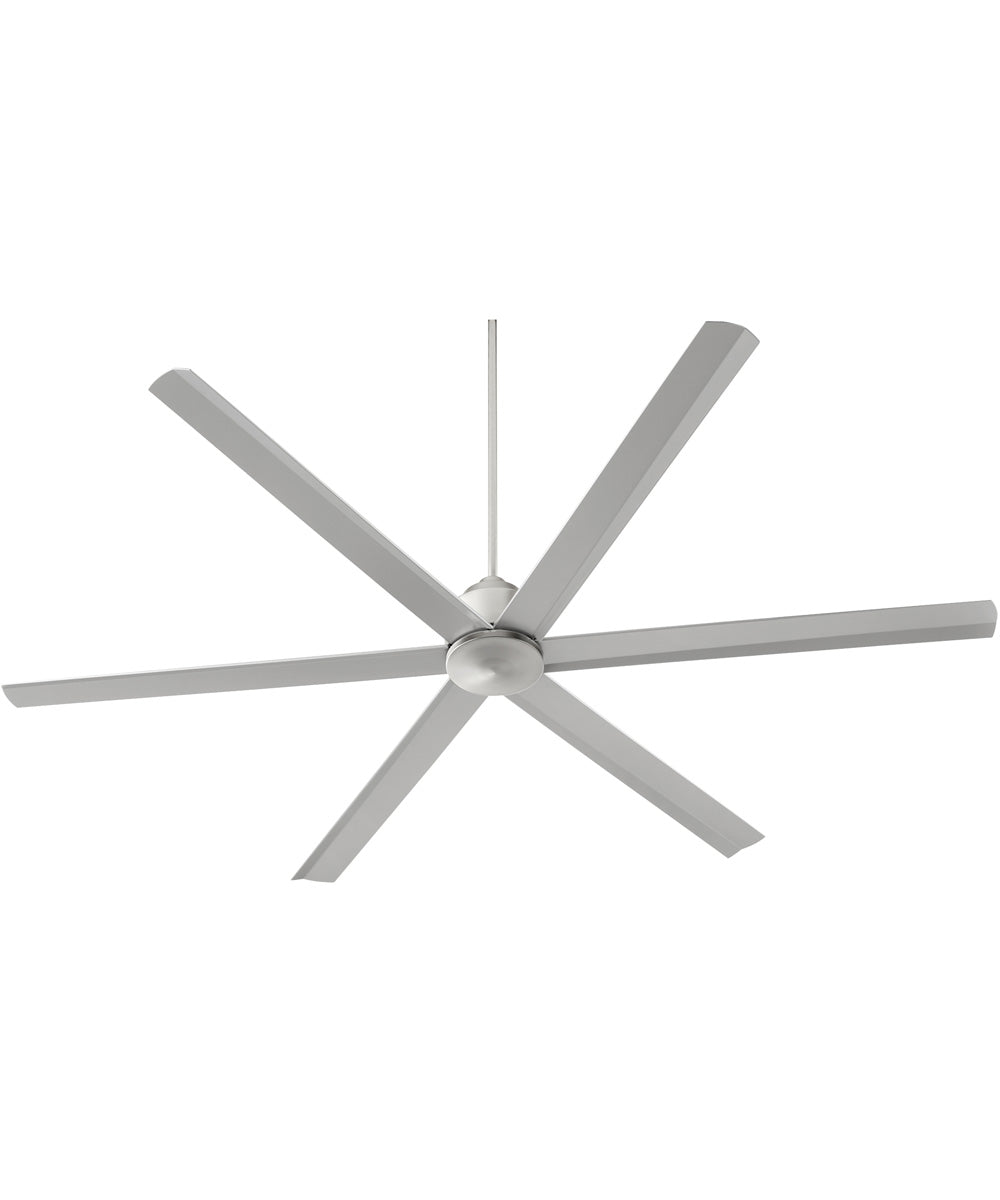 80" Titus Ceiling Fan Satin Nickel