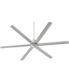 80" Titus Ceiling Fan Satin Nickel