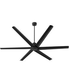 80" Titus Ceiling Fan Matte Black