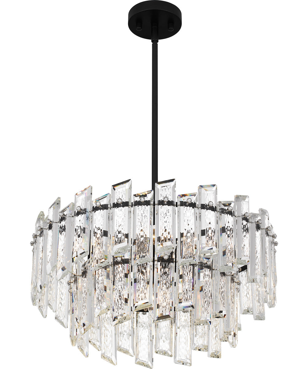 Dion 6-light Pendant Matte Black