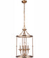Marlowe 4-Light Foyer Satin Brass