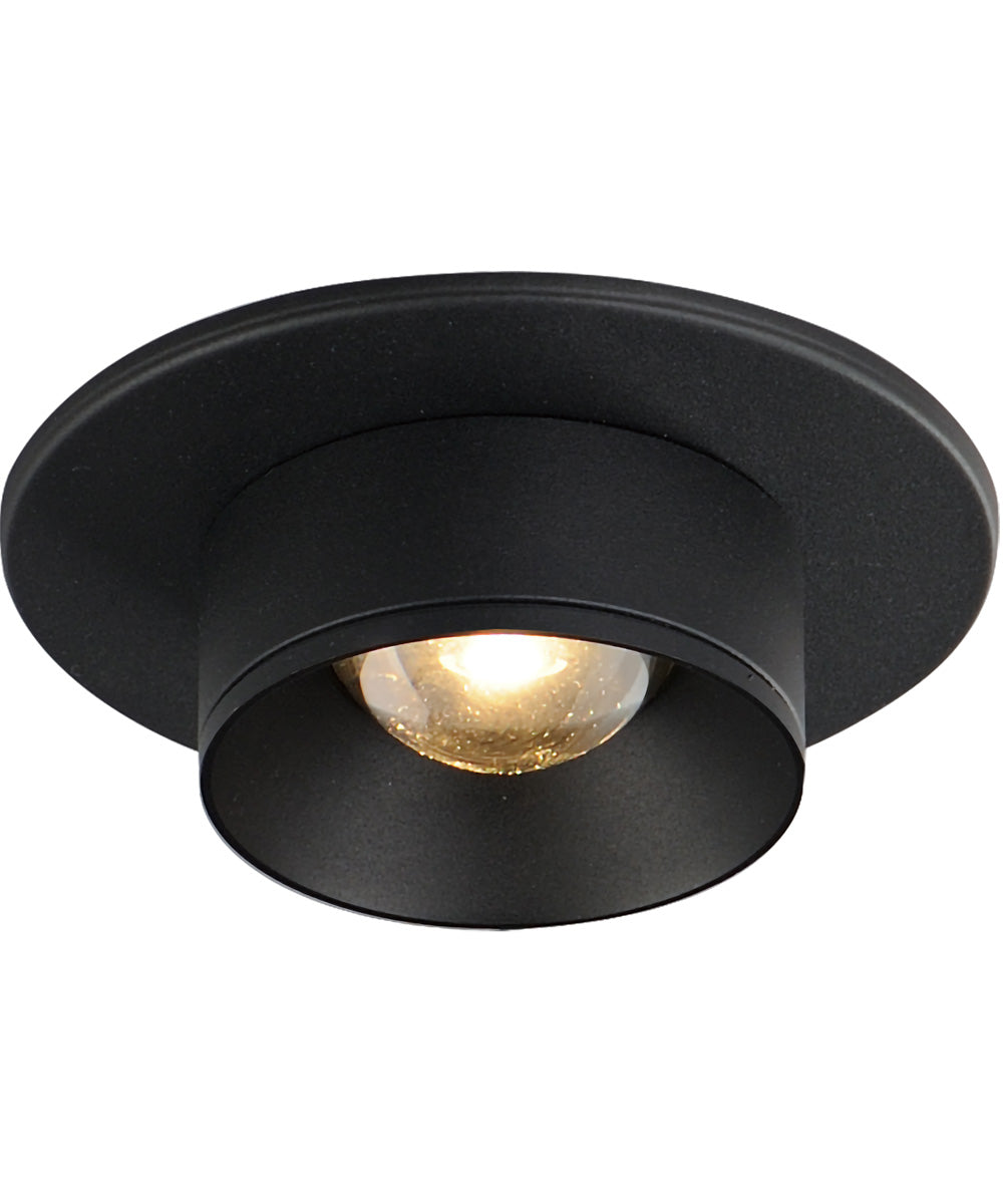 Caldera 120-277V LED Flush Mount Black