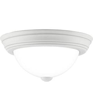 Erwin Small 1-light Flush Mount White Lustre