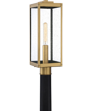 Westover Large 1-light Outdoor Post Light Antique Brass