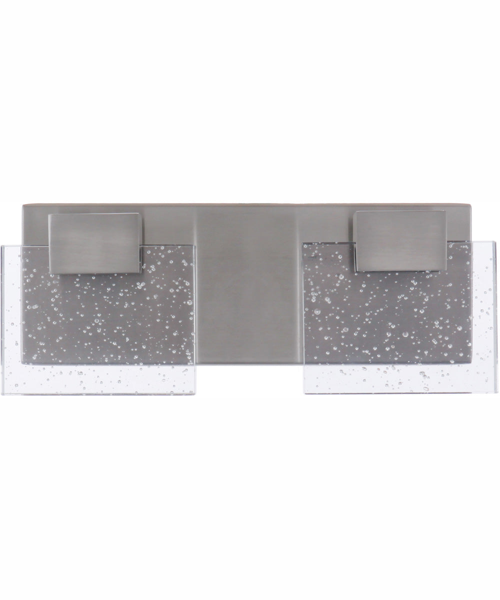 Alamere 2-Light Vanity Brushed Polished Nickel