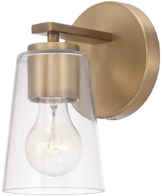 Portman 1-Light Sconce Aged Brass