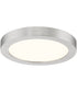 Outskirts  Flush Mount Brushed Nickel