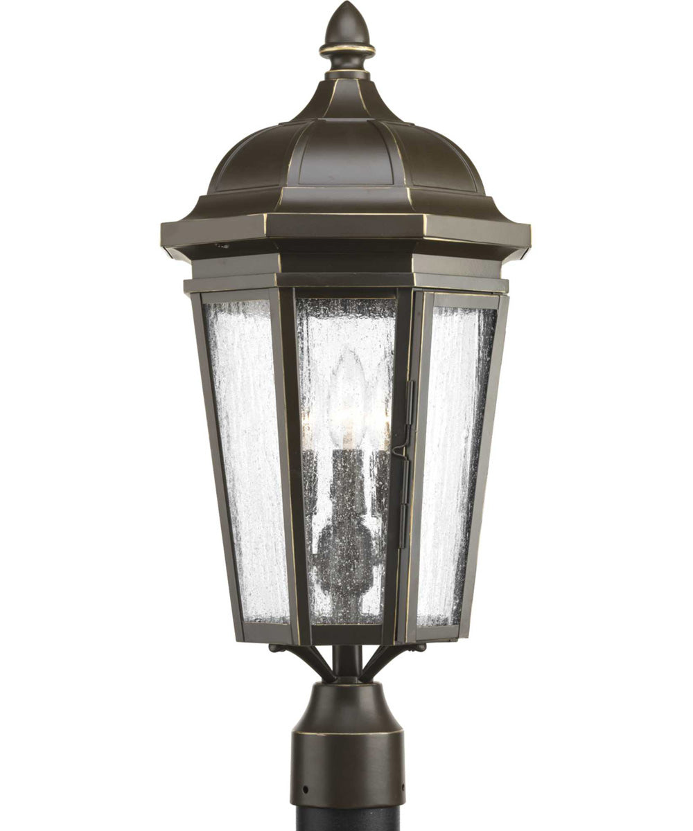 Verdae 3-Light Post Lantern Antique Bronze