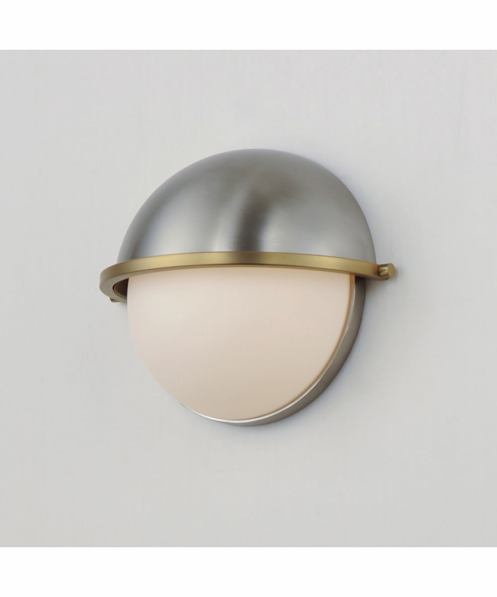 Duke Half Sconce Satin Nickel / Satin Brass
