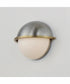 Duke Half Sconce Satin Nickel / Satin Brass