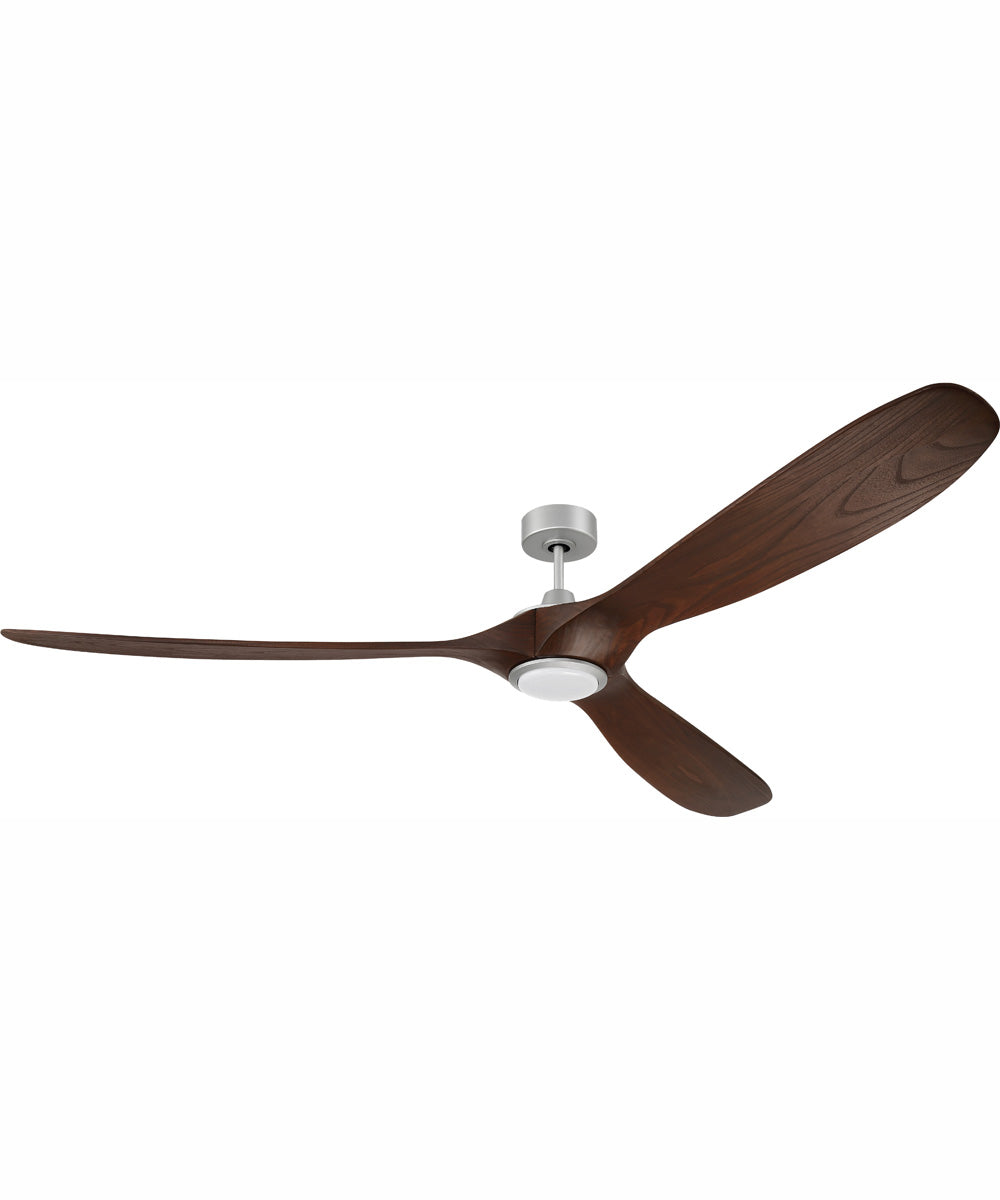 84" Envy 1-Light Indoor/Outdoor Ceiling Fan Painted Nickel