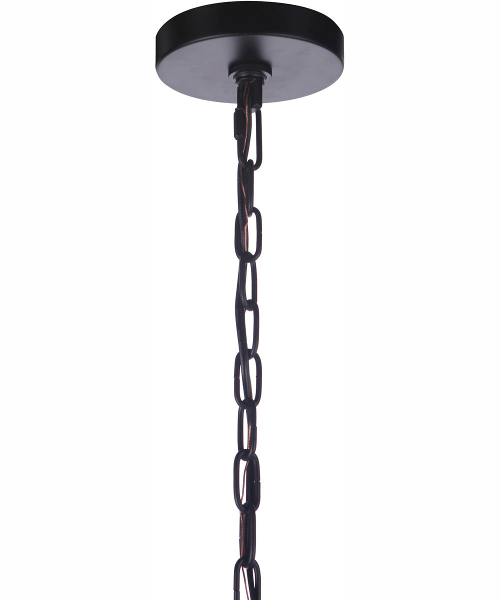 Elliot 5-Light Chandelier Flat Black