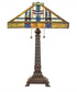 25" High Prairie Wheat Table Lamp