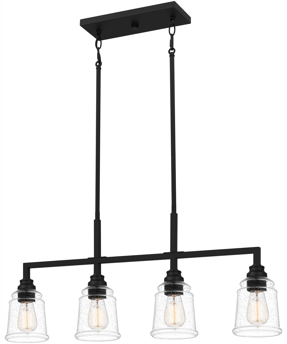 McIntire Small 4-light Island Light Matte Black