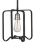 Foster 1-Light Farmhouse Mini-Pendant Light Gilded Iron