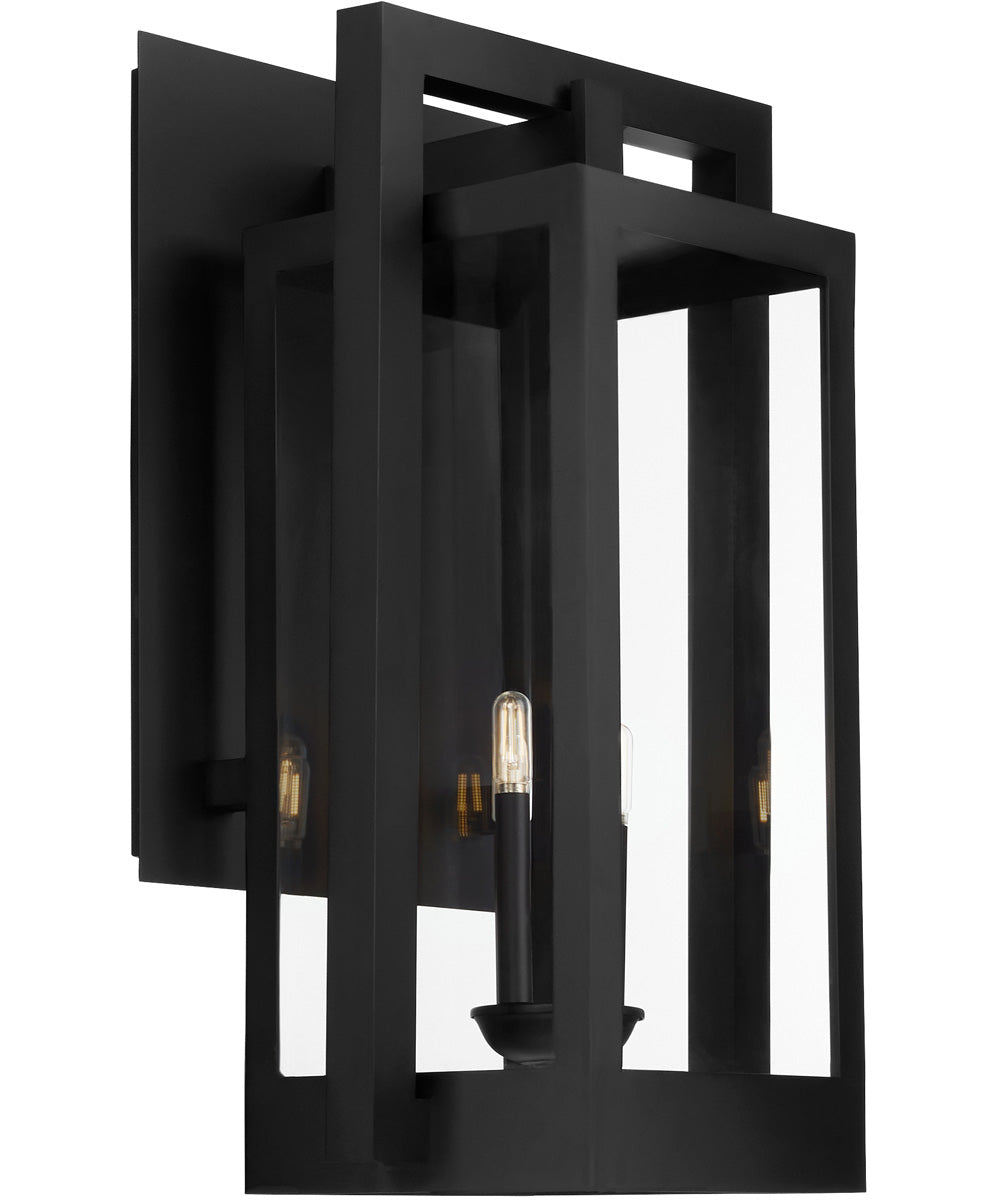 Marco 4-light Outdoor Wall Lantern Textured Black