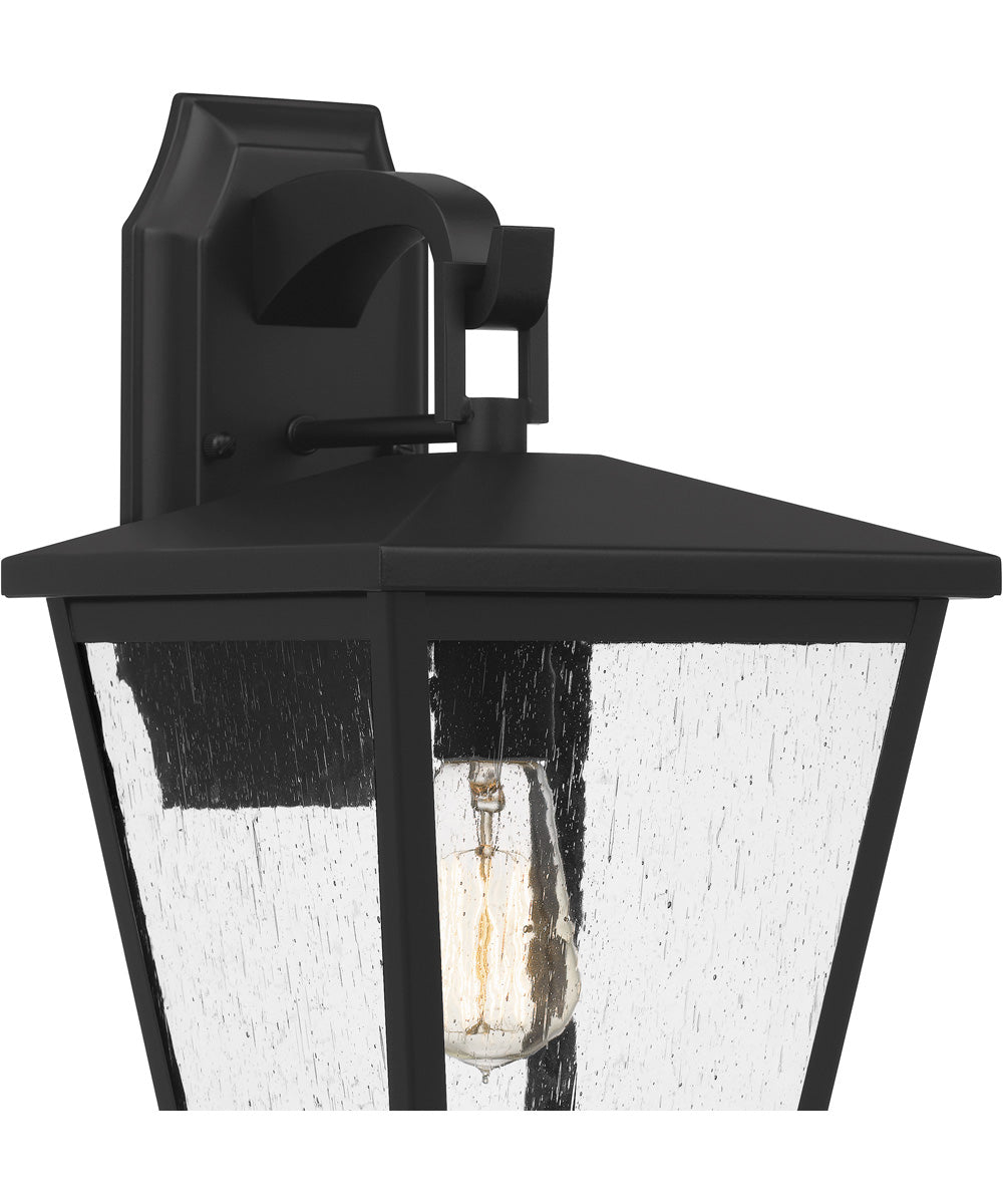 Joffrey Medium 1-light Outdoor Wall Light Matte Black