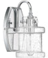 Danbury Small 1-light Wall Sconce Polished Chrome