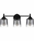 Jenson Large 3-light Bath Light Matte Black