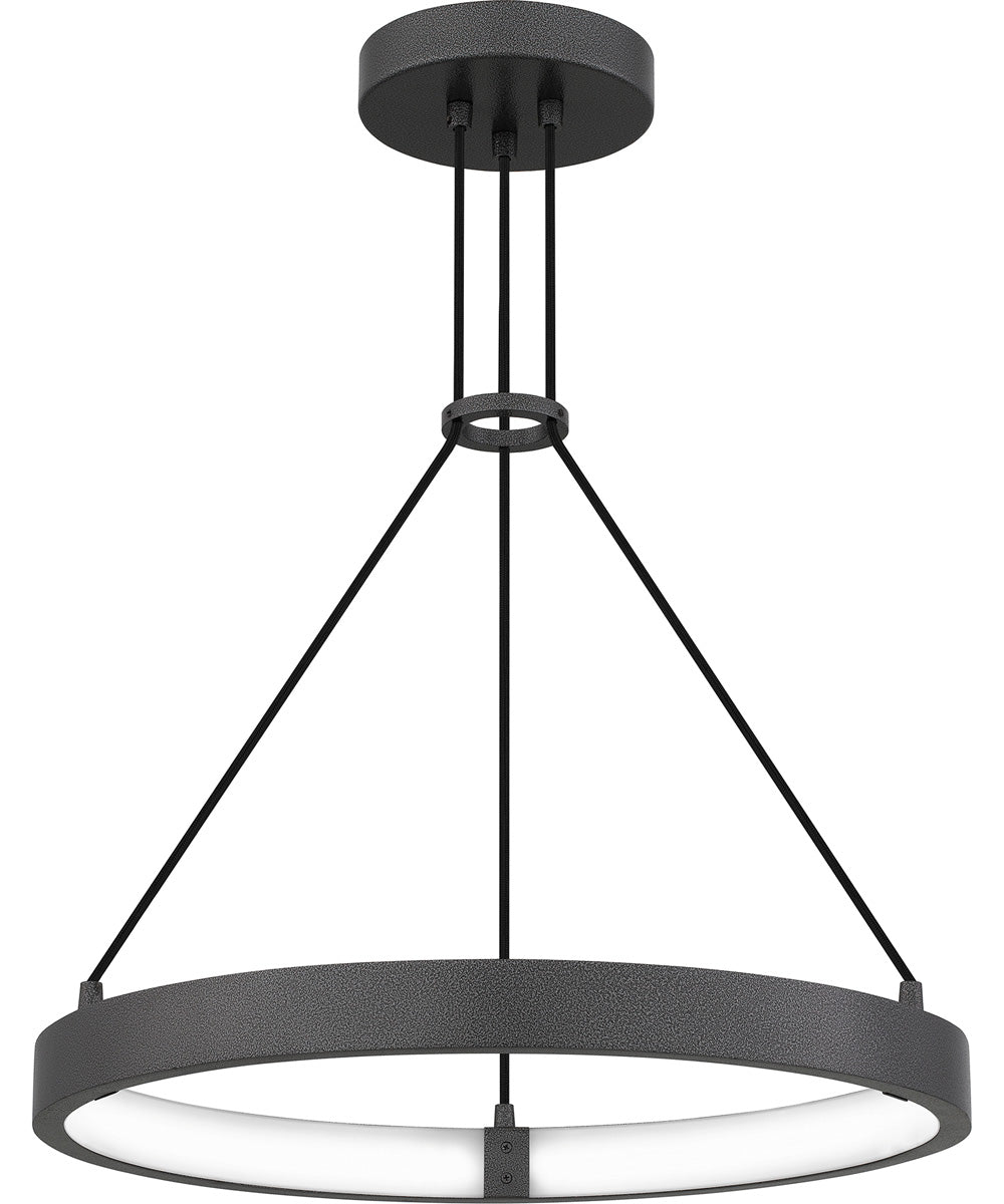 Drury  Pendant Pewter Cast Iron