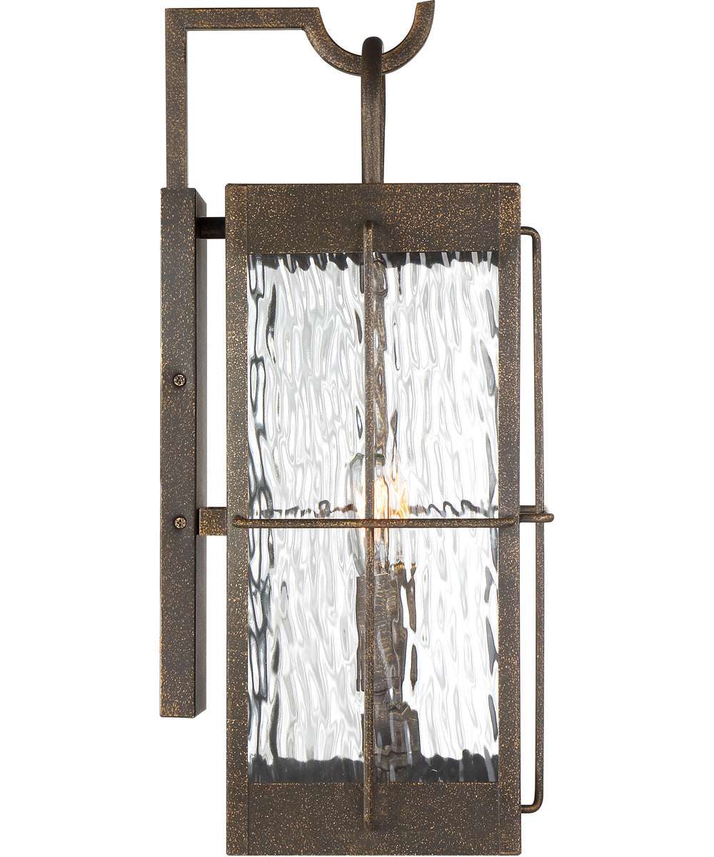 Ward Large 2-light Outdoor Wall Light Gilded Bronze