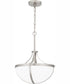 Antebellum Large 2-light Pendant Brushed Nickel