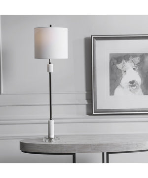 Sussex Nickel Buffet Lamp