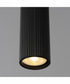Reeds 1-Light LED Pendant - Stem Hung Black