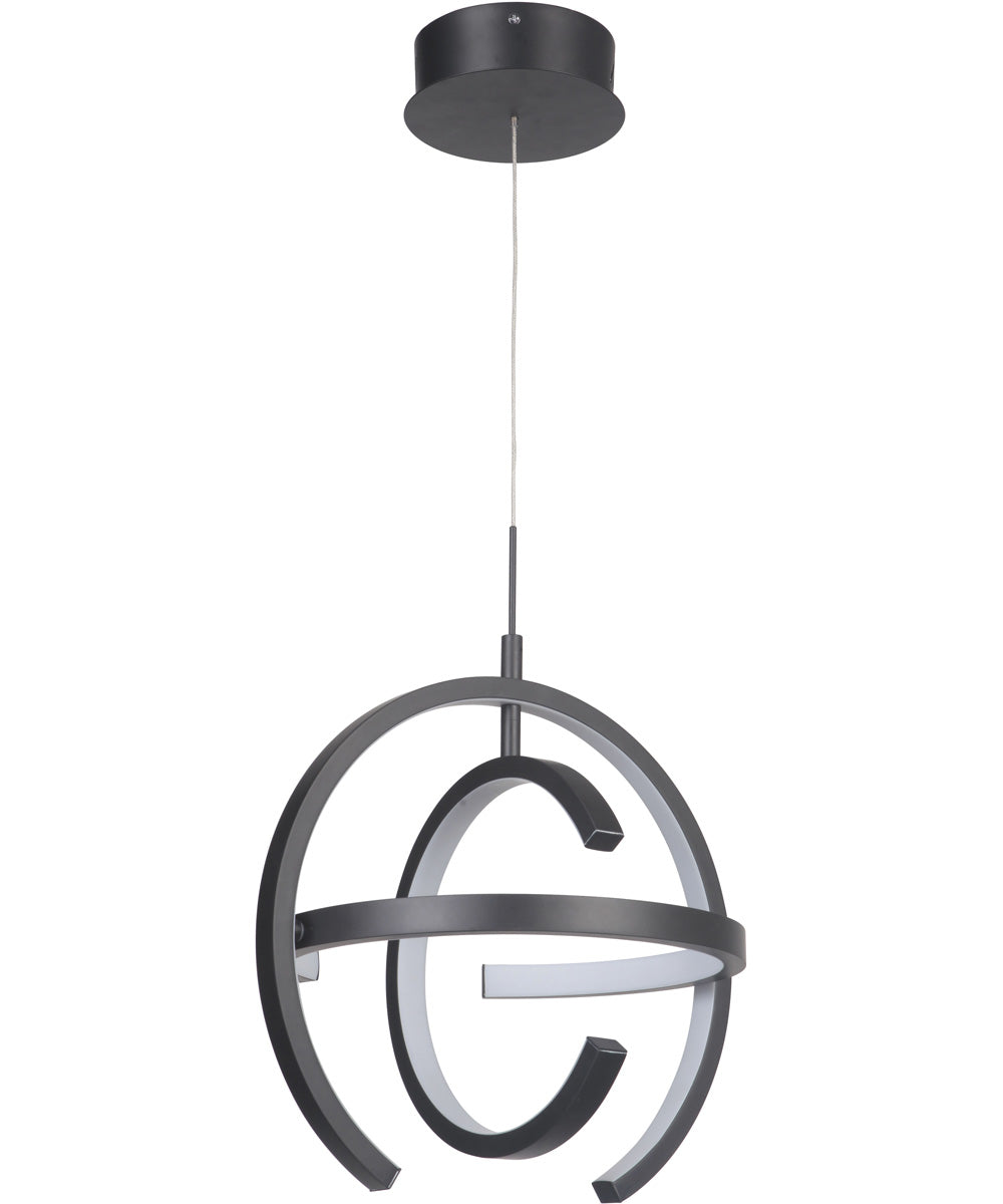 Dolby 1-Light LED Pendant Matte Black