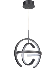Dolby 1-Light LED Pendant Matte Black