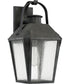 Carriage Large 1-light Outdoor Wall Light Mottled Black