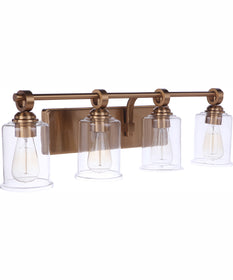 Romero 4-Light Vanity Satin Brass